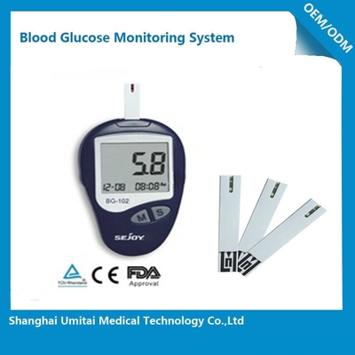 Dostosowane mierniki poziomu glukozy we krwi Urządzenia do kontroli stężenia cukru we krwi ISO13485 Zatwierdzone
