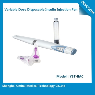Przyjazne dla środowiska Multi Dose Jednorazowe Insuliny Długopisy 3mL / 1,5ml Cartridge Adjustable